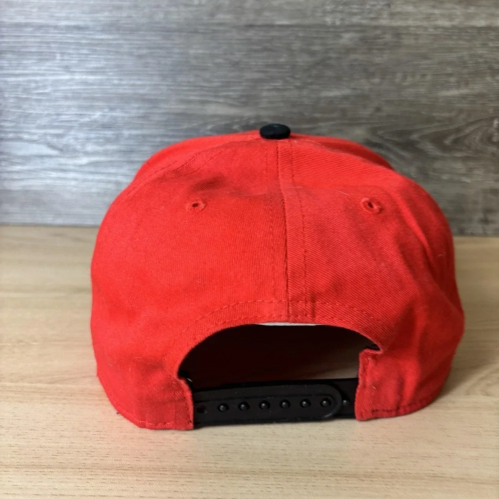 Roblox Snapback Hat Youth Red Graphic Brim Adjustable Cap Light Wear Gamer Kids